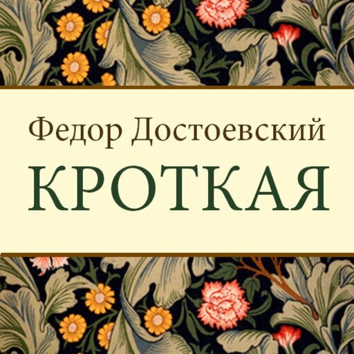 Кроткая, Фёдор Достоевский
