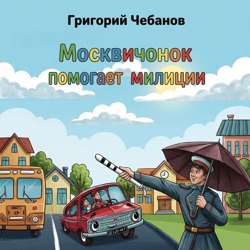 Москвичонок помогает милиции
