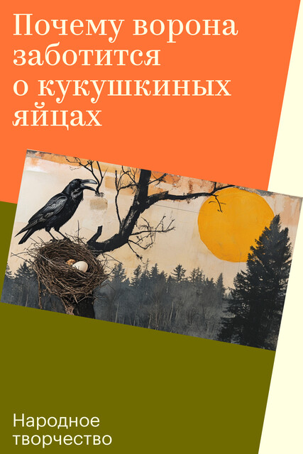 Почему ворона заботится о кукушкиных яйцах