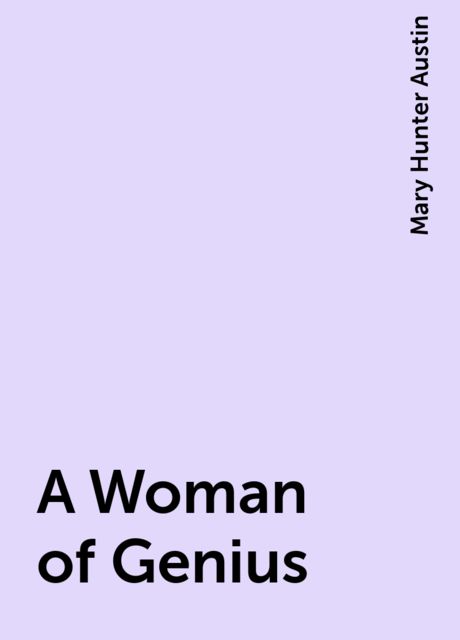 A Woman of Genius
