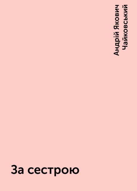 За сестрою, Андрiй Чайковський