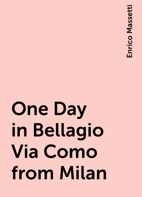 One Day in Bellagio Via Como from Milan