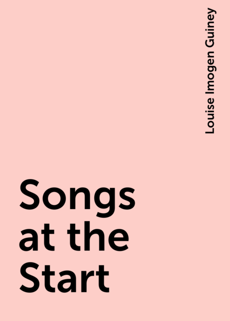 Songs at the Start
