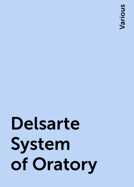 Delsarte System of Oratory