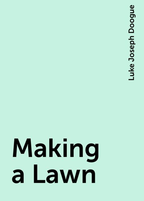 Making a Lawn