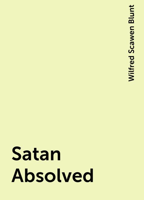 Satan Absolved