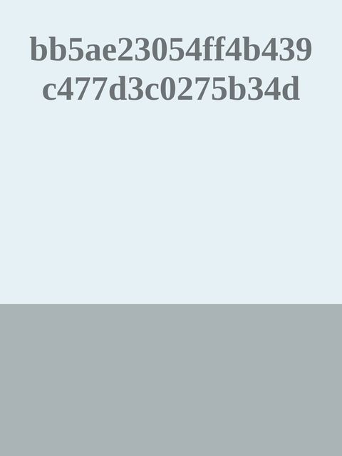 bb5ae23054ff4b439c477d3c0275b34d