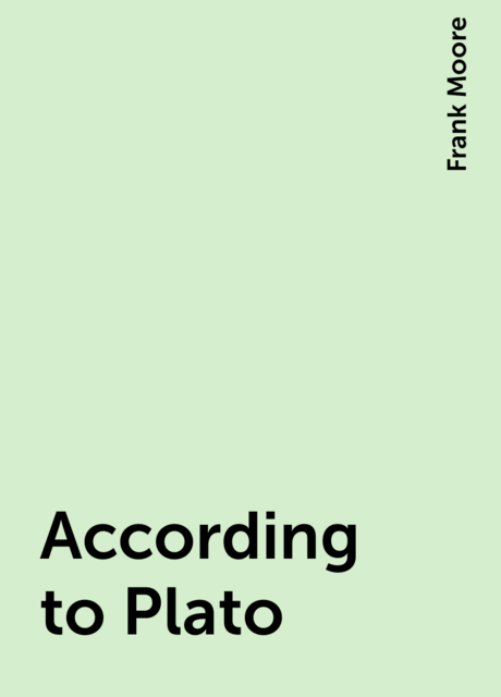 According to Plato