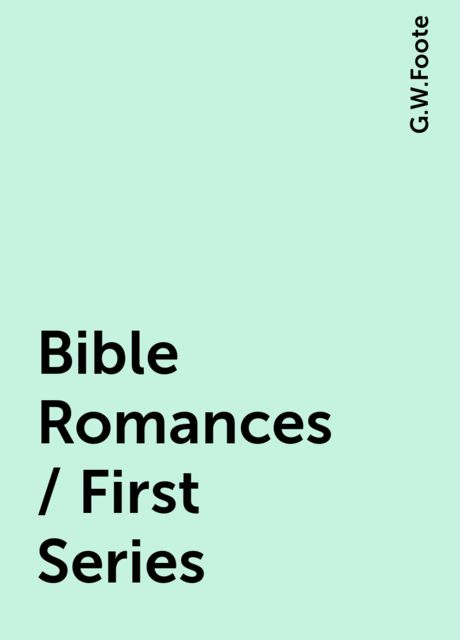 Bible Romances / First Series