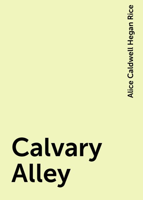 Calvary Alley
