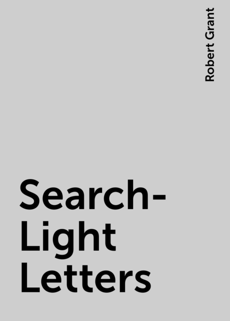 Search-Light Letters