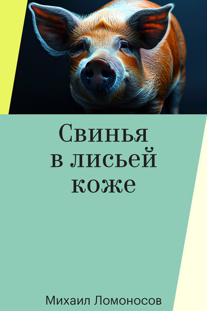 Свинья в лисьей коже, Михаил Ломоносов