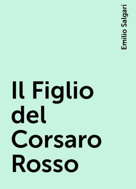 Il Figlio del Corsaro Rosso