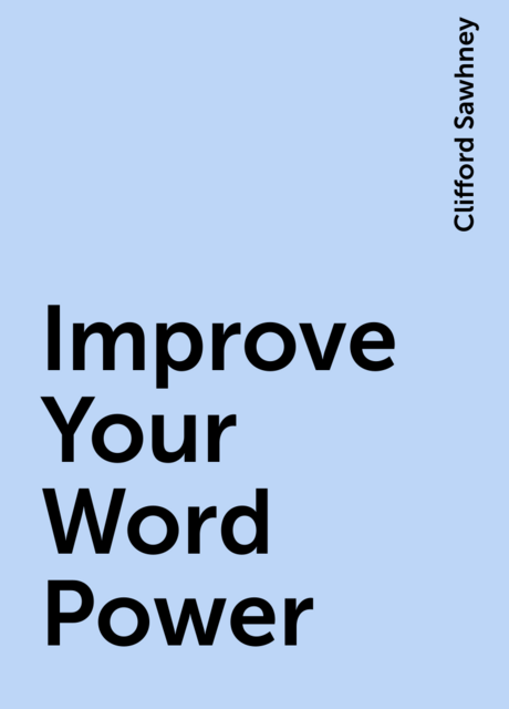 Improve Your Word Power