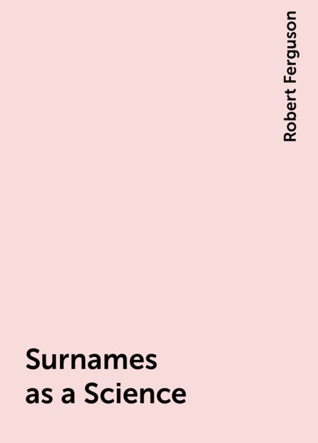 Surnames as a Science