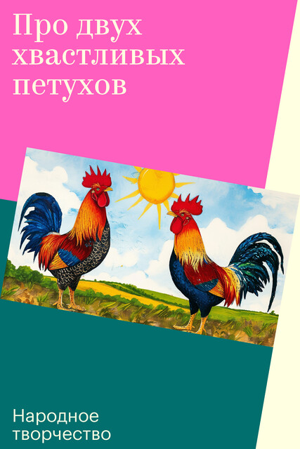 Про двух хвастливых петухов