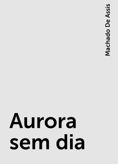 Aurora sem dia