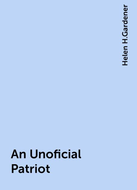 An Unoficial Patriot