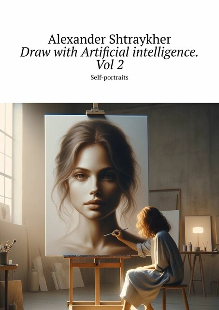 Draw with Artificial intelligence. Vol 2. Self-portraits