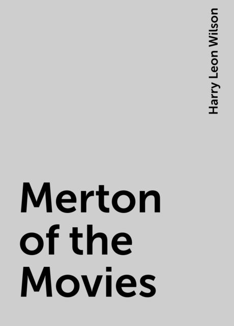Merton of the Movies