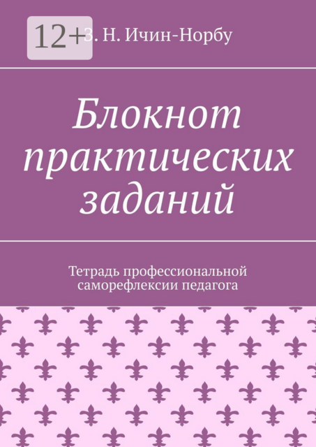 Блокнот практических заданий. Тетрадь профессиональной саморефлексии педагога, З.Н. Ичин-Норбу