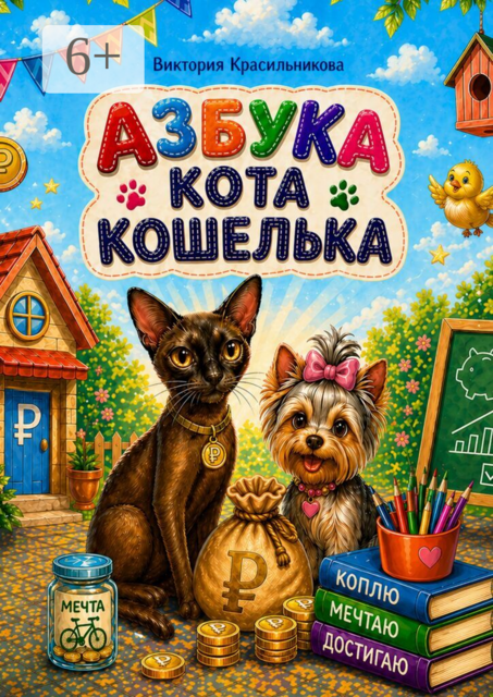 Азбука кота Кошелька. Научит копить от рубля до мешка