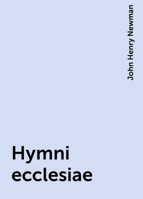 Hymni ecclesiae