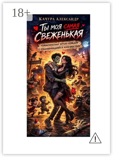 Ты моя самая свеженькая. романтическая чёрная комедия с отваливающимися конечностями