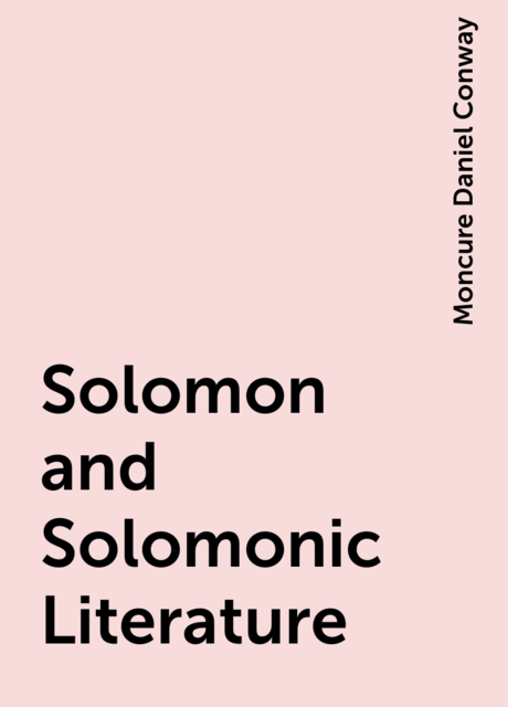 Solomon and Solomonic Literature