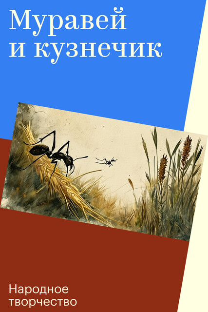 Муравей и кузнечик, Народное творчество