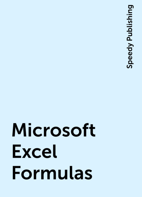 Microsoft Excel Formulas