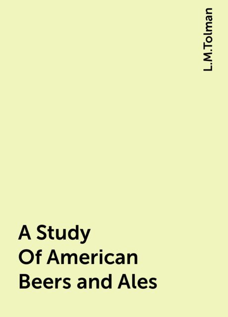 A Study Of American Beers and Ales