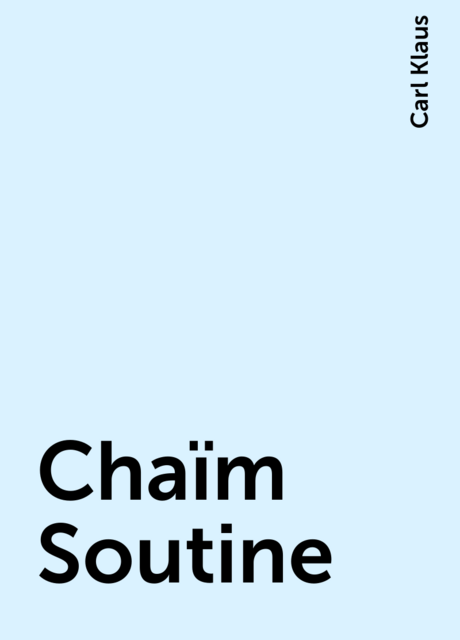 Chaïm Soutine