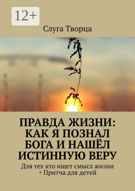 Правда жизни: как я познал Бога и нашёл истинную веру. Для тех кто ищет смысл жизни + Притча для детей, Слуга Творца