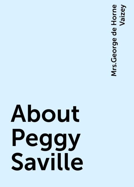 About Peggy Saville
