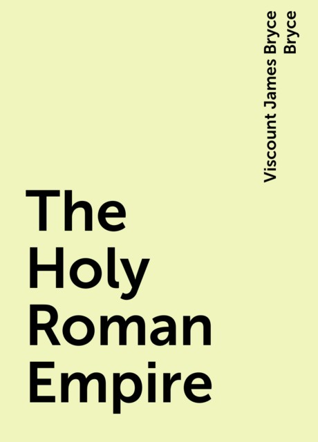 The Holy Roman Empire