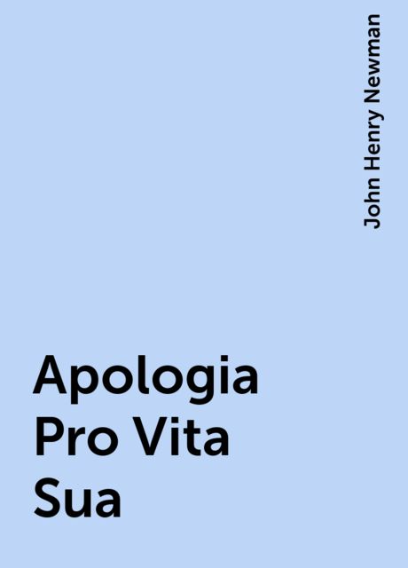 Apologia Pro Vita Sua