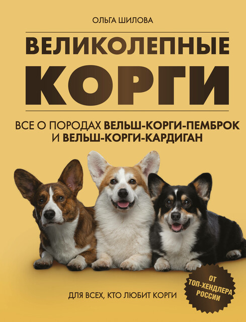 Великолепные корги. Все о породах вельш-корги-пемброк и вельш-корги-кардиган, Ольга Шилова