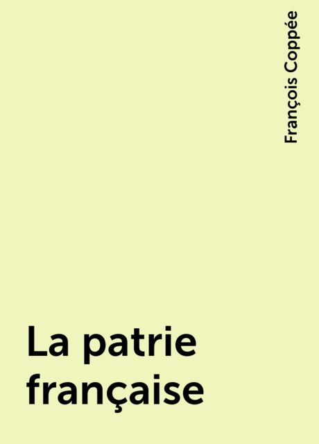 La patrie française
