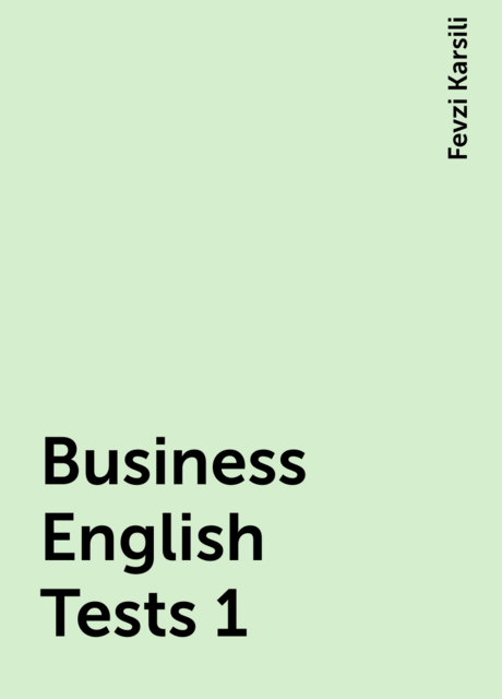 Business English Tests 1