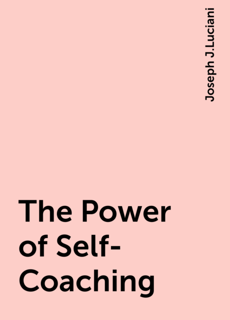 The Power of Self-Coaching
