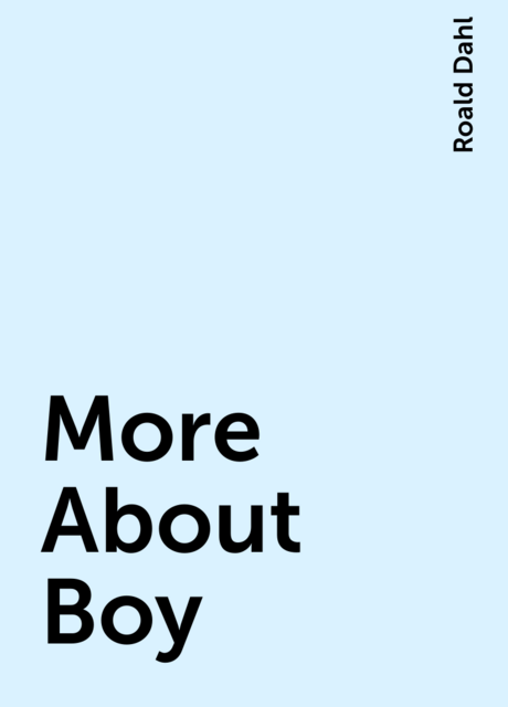More About Boy