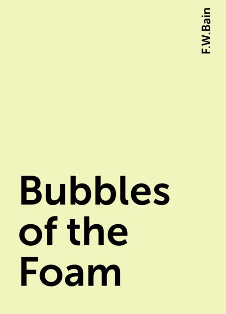 Bubbles of the Foam
