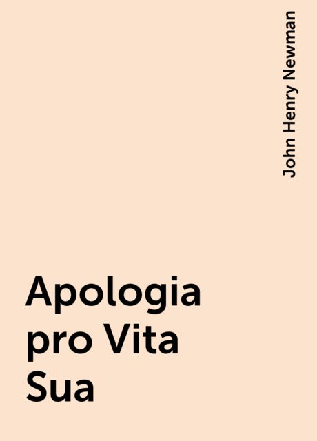 Apologia pro Vita Sua
