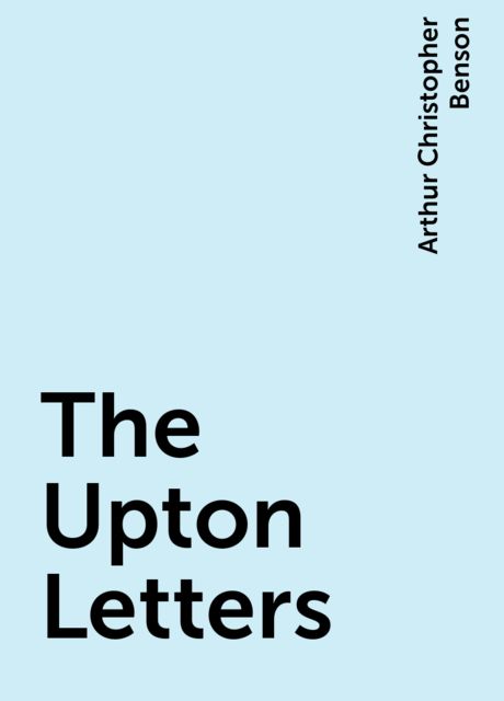 The Upton Letters