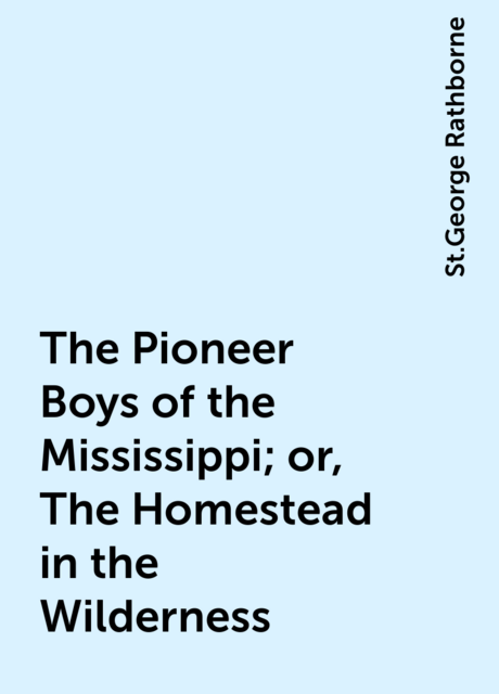 The Pioneer Boys of the Mississippi; or, The Homestead in the Wilderness