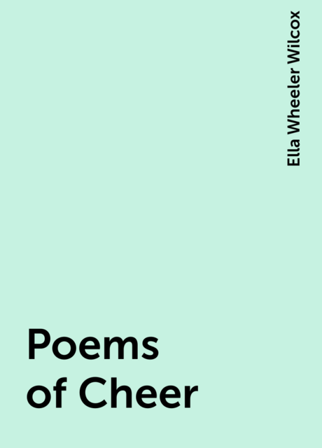Poems of Cheer