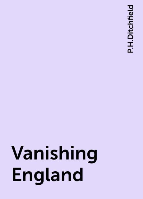 Vanishing England