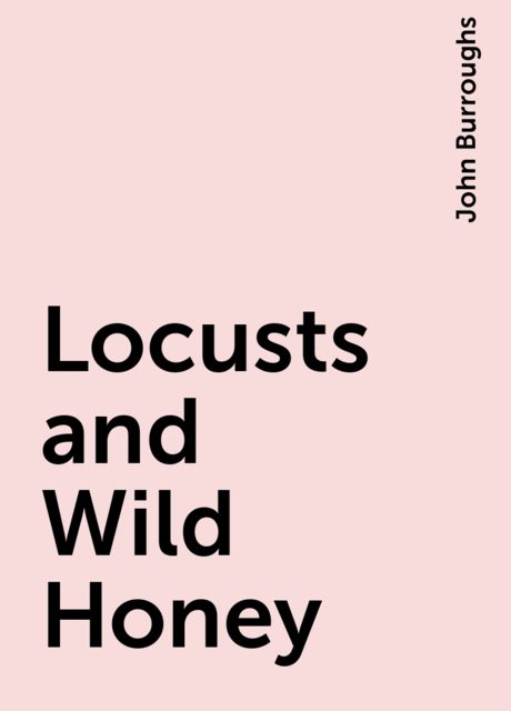 Locusts and Wild Honey