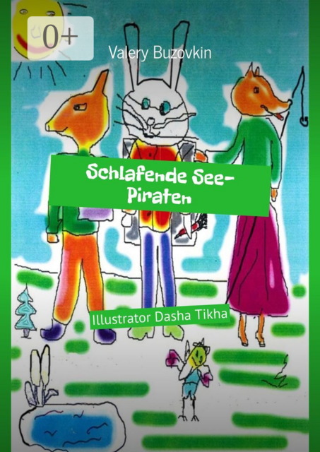 Schlafende See-Piraten. Illustrator Dasha Tikha